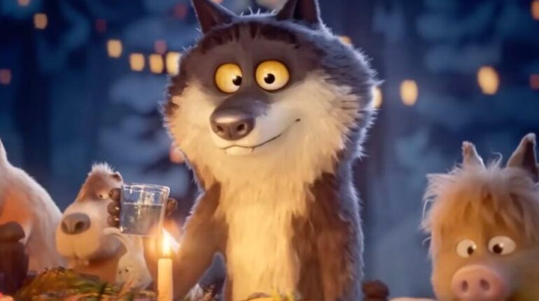 Alimentation végétarienne Animation Intermarché les réseaux sociaux Marketing Publicité de Noël Viralité