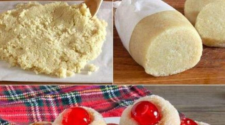 Pâte d’amande maison : la recette originale en deux versions avec les dosages précis Astuce cuisine Desserts Gâteaux Pâte d'amande Recette facile