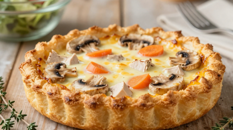 Cauchemar en cuisine champignons Pâte feuilletée Poulet Recette facile tartes fraises