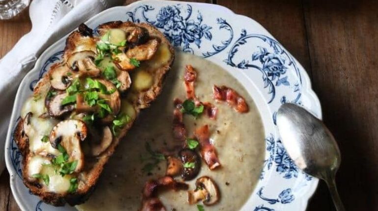 Astuce cuisine Astuce culinaire champignons Recette beauté Soupe Velouté