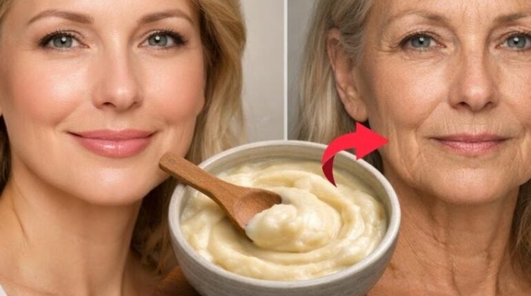 Anti-âge Beauté naturelle Gingembre masque visage Pomme de terre Soins de la peau