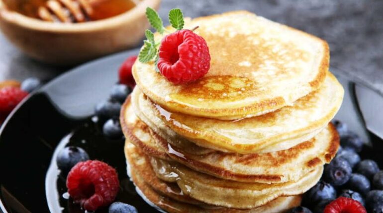 Air fryer Astuce cuisine Cuisine rapide Pancakes Petit-déjeuner Recette facile