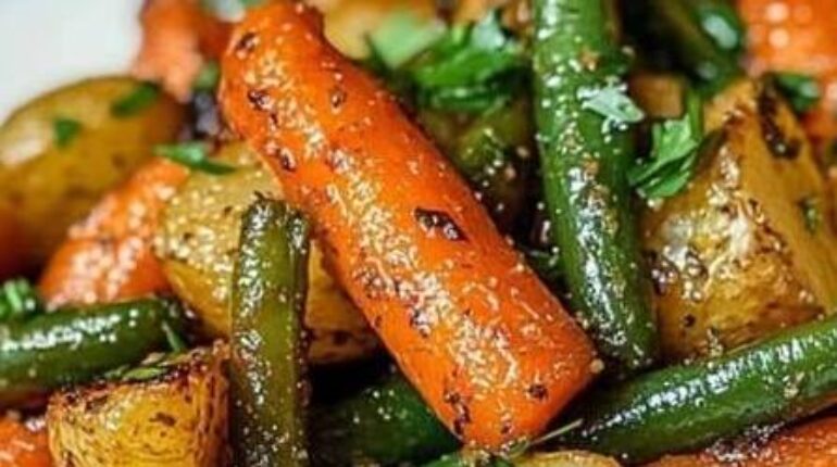 Accident du travail Cuisine saine Cuisson au four Herbes aromatiques Légumes rôtis Plats végétariens Recettes d'accompagnement