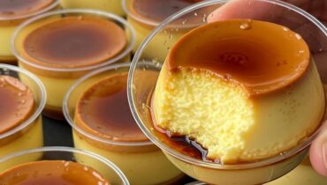 Desserts Flan Fromage frais Lait concentré Pâtisserie Recettes d'accompagnement