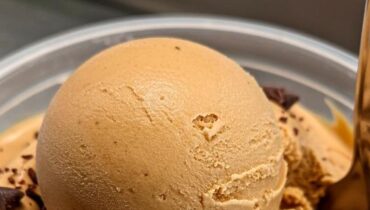 Bûche glacée café Crémeux Cuisine rapide Dessert Recette américaine