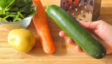 Courgettes épinards Flocons d'avoine Jus de fruits et légumes Recette américaine Sauce soja 