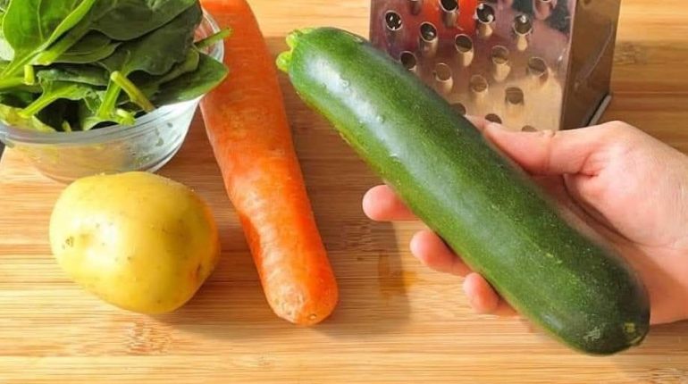 Courgettes épinards Flocons d'avoine Jus de fruits et légumes Recette américaine Sauce soja 