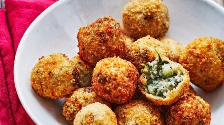 Boulettes de veau Cuisine rapide épinards Plat complet Pommes de terre Recette beauté