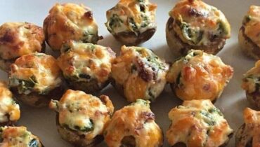 Champignons farcis Crabe Cuisine facile envisageable avant les fêtes Recette apéritif Recette rapide