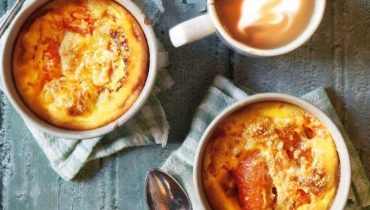 Agrumes Crème dessert Crumble salé Fleurs de pomelo Gourmandise Recette américaine 