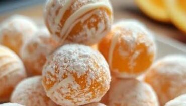 Chocolat blanc Desserts Oranges Pâtisserie Recette facile Truffes