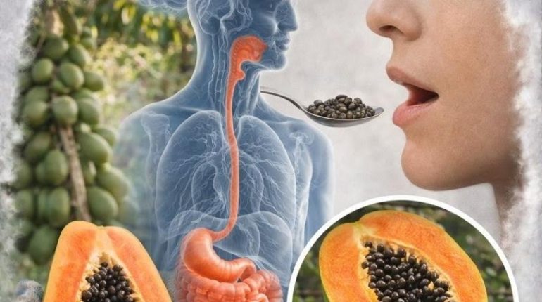 alimentation bienfaits Digestion Enzymes digestives Graines de papaye Santé naturelle 