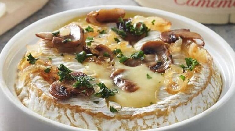 Apéritif Astuce cuisine Camembert champignons Plat facile Recette beauté