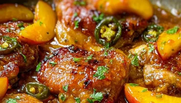 corps repêchés Cuisine rapide Jalapeño Plat principal Poulet Recette américaine Sucré-épicé 