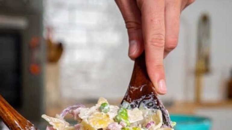 Cuisine facile Idée repas Recette printanière Recette rapide Salade composée Salade de pâtes