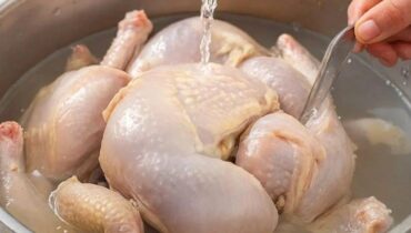 Astuce cuisine Conseils culinaires Hygiène alimentaire le sol de ce supermarché Poulet Sécurité alimentaire