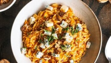 Alimentation végétarienne Astuce cuisine Barres d'avoine Courge Recette américaine Risotto