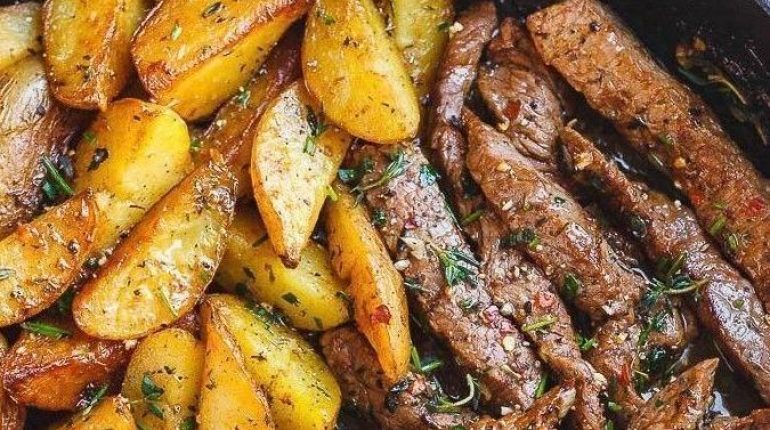 Accompagnement Beurre à l'ail Hyperthymésie Philly Cheesesteak Pommes de terre Recette américaine