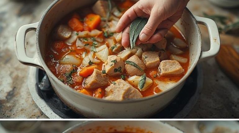 Cuisine italienne Cuisine réconfortante Plat mijoté Recette américaine Tradition culinaire Tripes