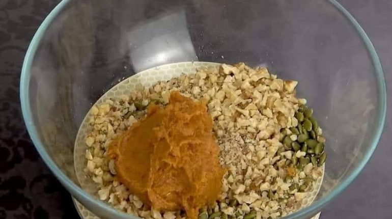 Énergie naturelle Fruits secs Graines d'avocat Recette saine sans sucre Snacks 