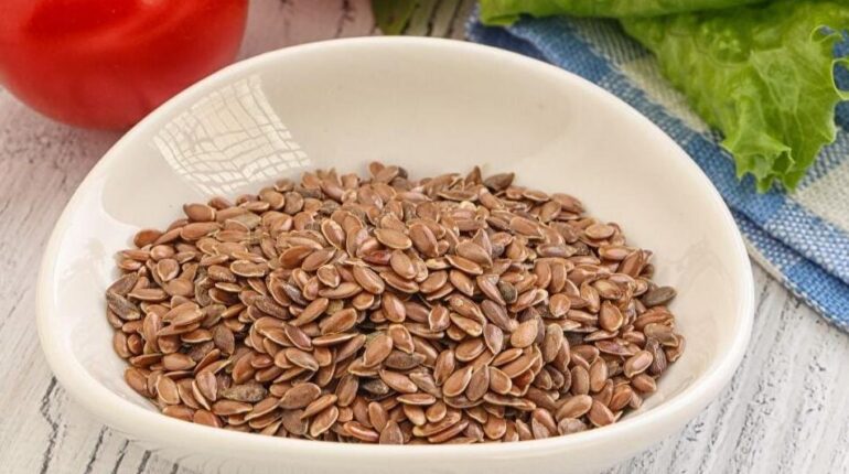 Alimentation saine cholestérol Fibres Graines de lin Oméga-3 Remède naturel