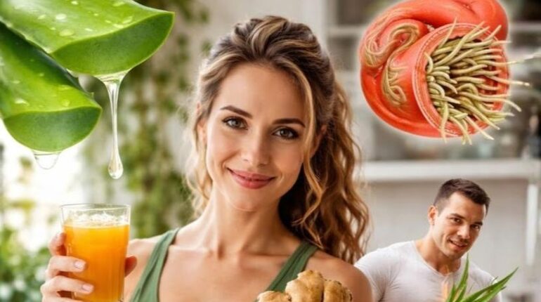 Aloe vera Antibactérien Antifongique citron Immunité Remède naturel Santé intestinale