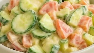 Accompagnement allocation de rentrée scolaire Concombre Cuisine facile Jus de fruits et légumes Recette beauté Salade d'hiver