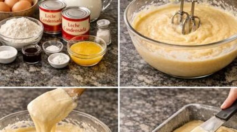 Conservation gâteau Cuisine de grand-mère Cuisine rapide Dessert Lait concentré Recette facile