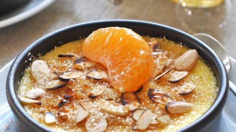 clémentines Crème brûlée Desserts Pâtisserie Recette beauté Technique culinaire