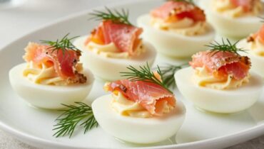 allocation de rentrée scolaire Apéritif Cuisine rapide Œufs mimosa Recette facile Saumon fumé