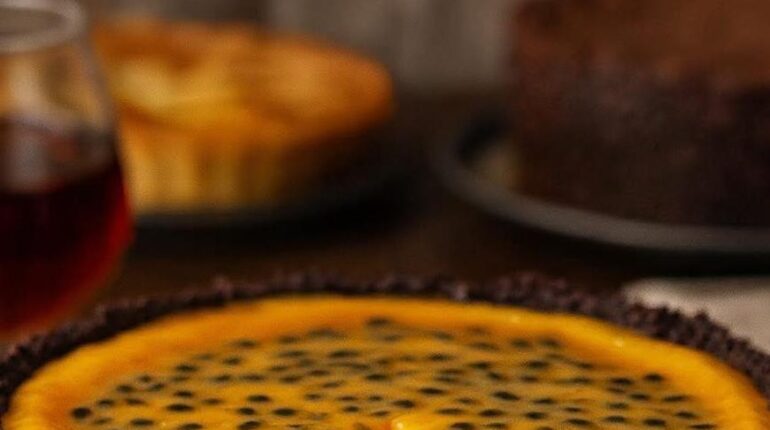 Chocolat Dessert Fruit de la passion Gâteaux et tartes Gourmandise Recette facile