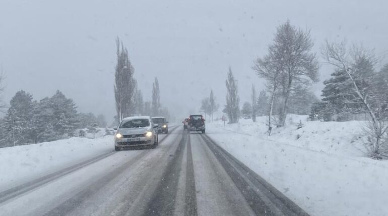 accusent la France Chutes de neige Hiver Météo Verglas Vigilance Météo