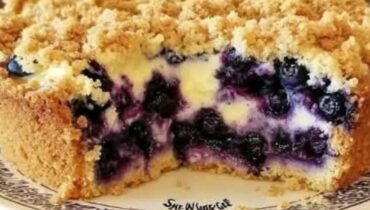 Fromage frais Gâteau aux myrtilles Gâteau moelleux Petit-déjeuner Recette dessert Recette facile