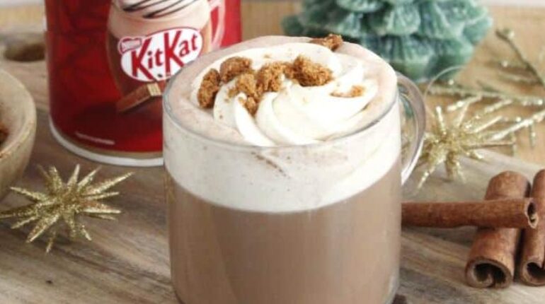 Boissons énergisantes café Desserts Gourmandises KitKat Latte Recettes d'accompagnement