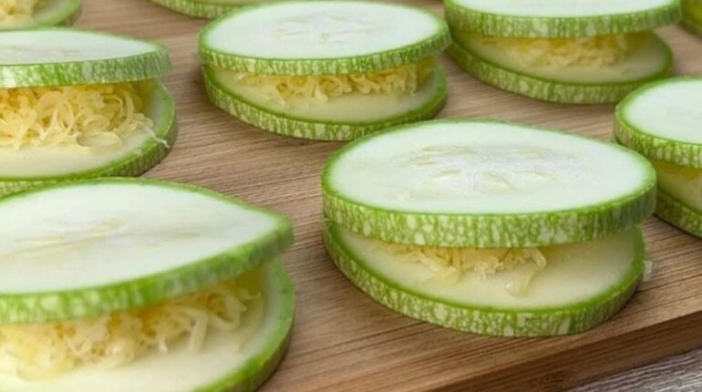 Apéritif Boules de fromage Courgettes Croustillant Jus de fruits et légumes Recette américaine