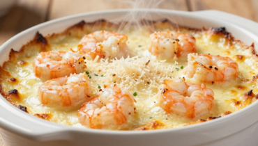 Astuce cuisine Crevettes Gratin dauphinois Plat principal Recette beauté Sauce onctueuse