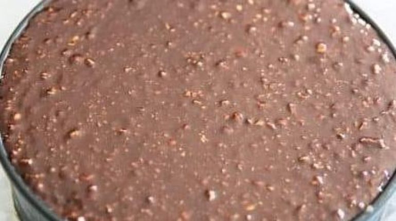 Barres chocolatées Conservation gâteau Crème dessert Dessert sans cuisson Ferrero Rocher Recette rapide 