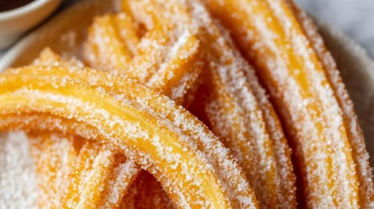Airfryer Churros Cuisine facile Dessert Goûter Recette beauté