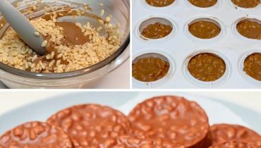 Crispy Cups : la recette sans cuisson qui transforme chocolat et beurre de cacahuète en friandises croustillantes Crispy Cups : la recette sans cuisson qui transforme chocolat et beurre de cacahuète en friandises croustillantes