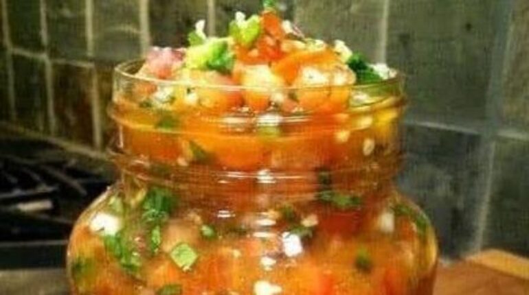 Coriandre Cuisine Mexicaine Pico de Gallo Recette facile Salsa Tacos Tomates