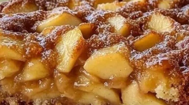 Cuisine suédoise Dessert rapide Gâteau aux pommes Gâteau moelleux Pâtisserie Recette facile