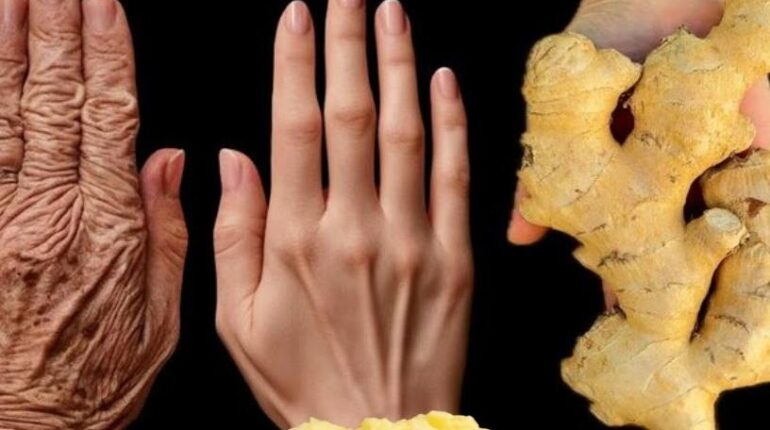 Beauté naturelle Gingembre masque visage Peau éclatante Pomme de terre Soin Naturel Teint lumineux