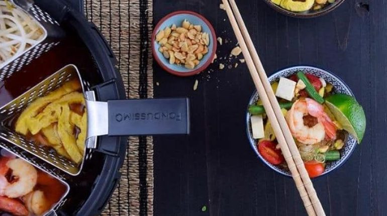 Cuisine facile Cuisine thaïlandaise Fondue chinoise Idée repas Pad thaï Recette américaine 