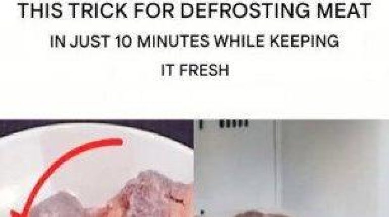 Décongélation express : la technique des deux casseroles qui rend votre viande prête à cuire en 5 minutes 20 astuces Astuce cuisine consommation viande Cuisine rapide Décongélation
