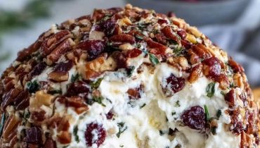 Apéritif Boules de fromage Canneberges envisageable avant les fêtes Pacanes Recette américaine Sucré-salé