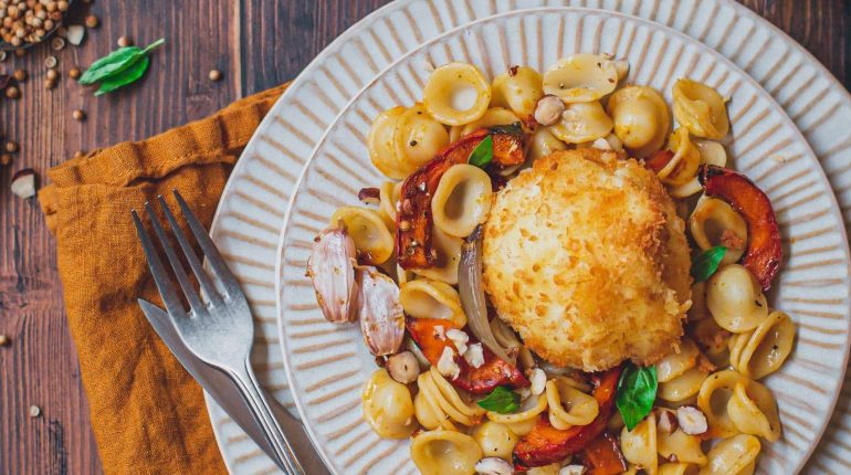 Brûlure de congélation Burrata Courge Cuisine facile Idée recette Plat principal 