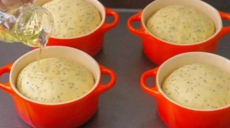 Boulangerie Brioche perdue Pavot Petit déjeuner Petits pains Recette américaine 