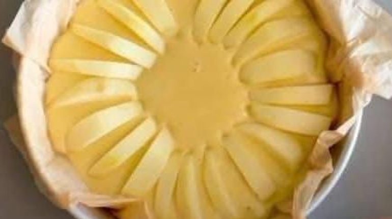 Astuce cuisine Crème dessert Gâteau aux pommes Pâtisserie débutant Recette facile Tarte aux pommes 