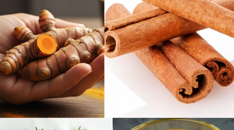 Alternatives foie gras Cannelle Curcuma Douleurs articulaires glycémie Romarin Tisane 