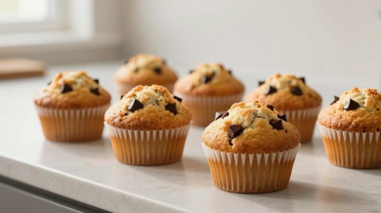 Dessert moelleux Goûter Muffins Pâtisserie Petit déjeuner Recette américaine 